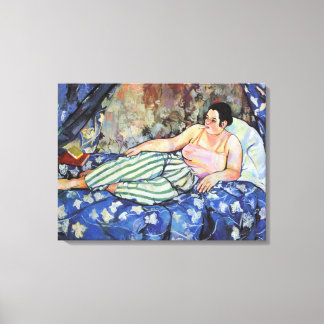 Toile SUZANNE VALADON - La chambre bleue 1923