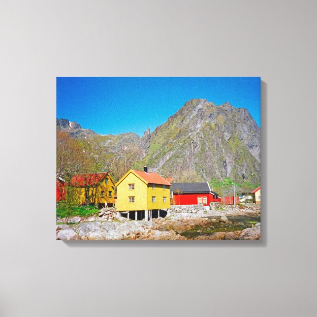 Toile Svolvaer, Norvège (Recto)