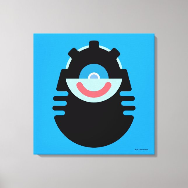 Toile Sy-Clops le portrait de Clupkitz (Recto)