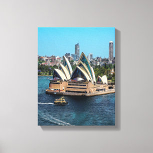 Toile Sydney - OPÉRA HOUSE - panorama