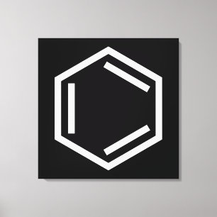 TOILE SYMBOLE D'ANNEAU BENZENE