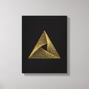 Toile Symbole de géométrie sacrée
