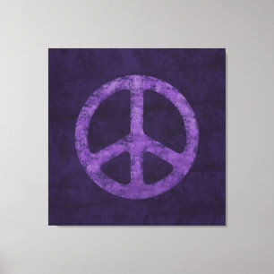 TOILE SYMBOLE DE LA PAIX POPULAIRE DÉSORMAIS