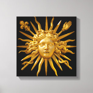 Toile Symbole de Louis XIV le Roi Soleil