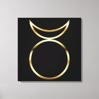 Symbole Dieu de la Corne de l'païen tombé