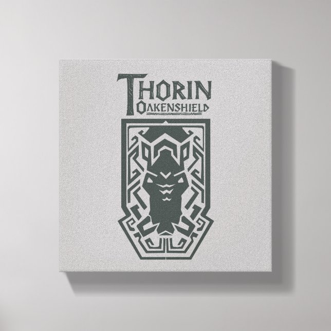 Toile Symbole du bouclier THORIN OAKENSHIELD™ (Recto)