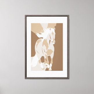 Toile Symbole du Cheval