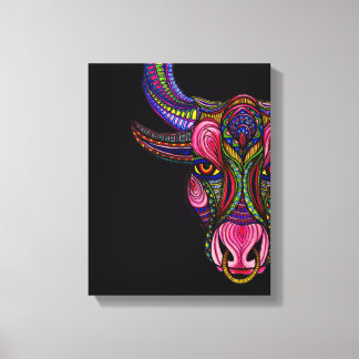 Toile Symbole du Taurus
