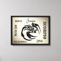Symbole du zodiaque Scorpion
