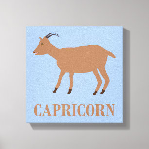 Toile Symbole étoile Capricorne Chèvre