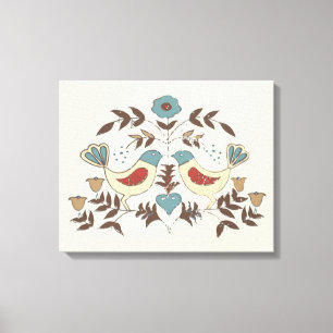 Toile SYMBOLE Hex Amish néerlandais Pennsylvanie Bird Am