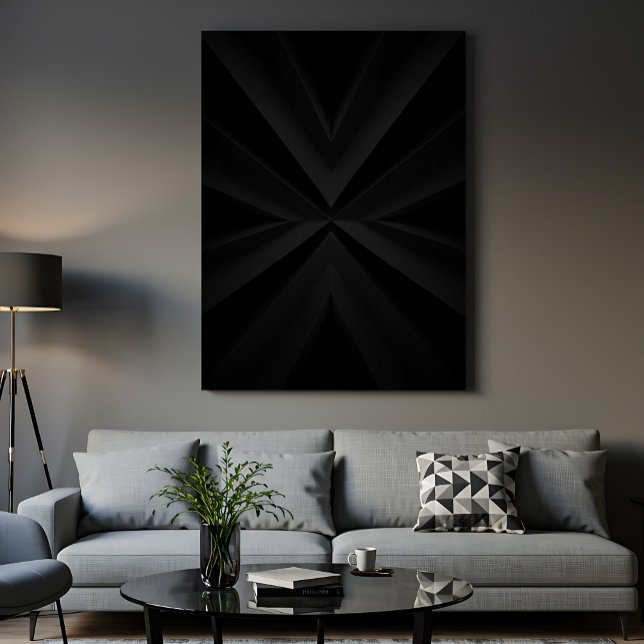 Toile Symétrie sombre (Créateur téléchargé)