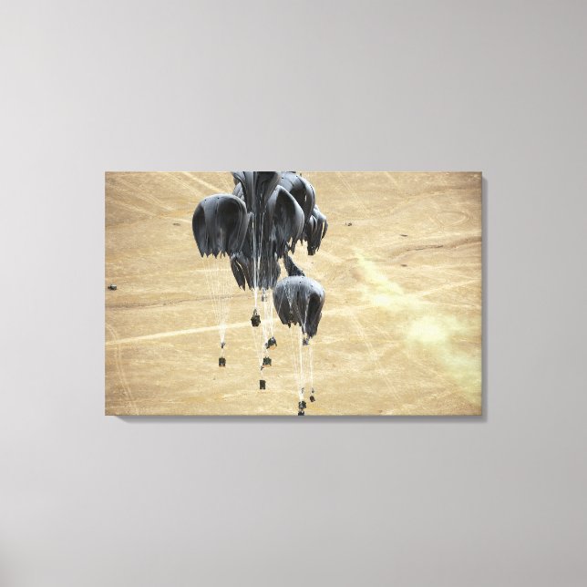 Toile Système de livraison de conteneurs paquets parachu (Recto)