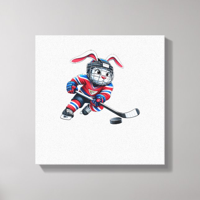 Toile T-shirt pour garçons et hommes avec lapin mignon p (Recto)