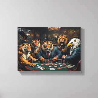 Toile Tableau Décoratif (Wild Mafiosi)