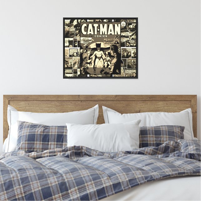 Toile Tableaux CAT-MAN (Insitu(Chambre))
