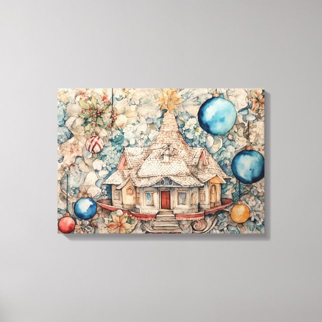 Toile Tableaux d'art moderne coloré imprimé (Recto)