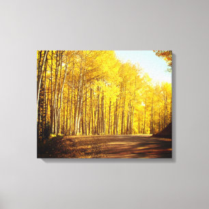 Toile Tableaux de couleurs d'automne