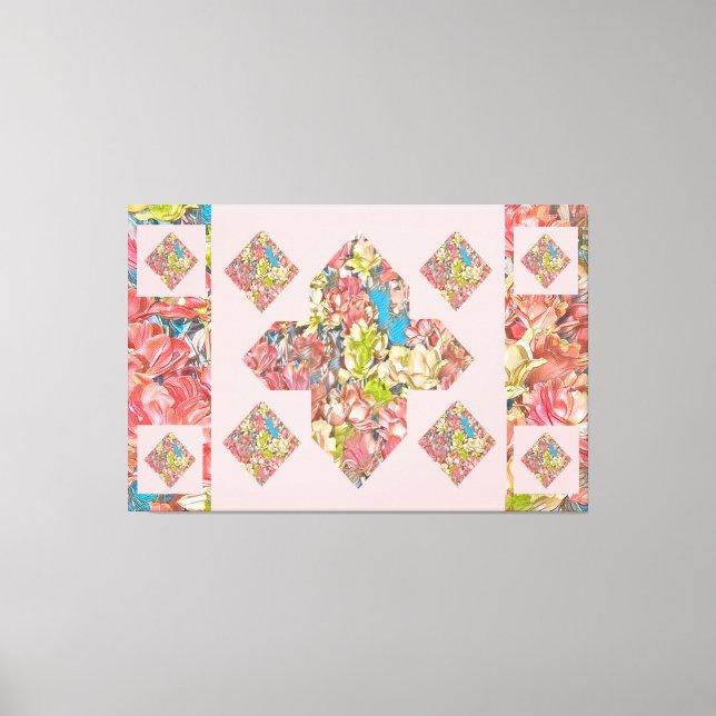 Toile Tableaux d'oeillet Abstrait Plus (Beauté) (Recto)