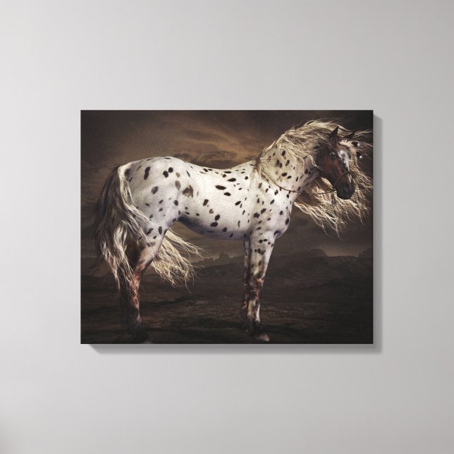 Toile Tableaux étirés Leopard Appaloosa (Recto)