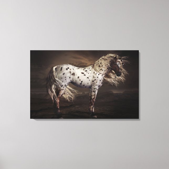 Toile Tableaux étirés Leopard Appaloosa (Recto)