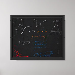Toile Tableaux mathématiques