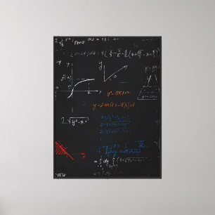 Toile Tableaux mathématiques