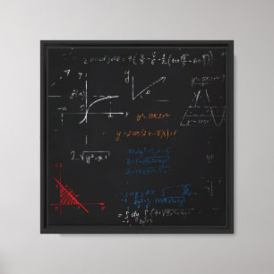 Toile Tableaux mathématiques