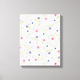 Toile Tableaux Motif Fleurs