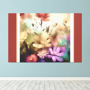 Toile Tableaux Plutôt Fleurs Étitrés