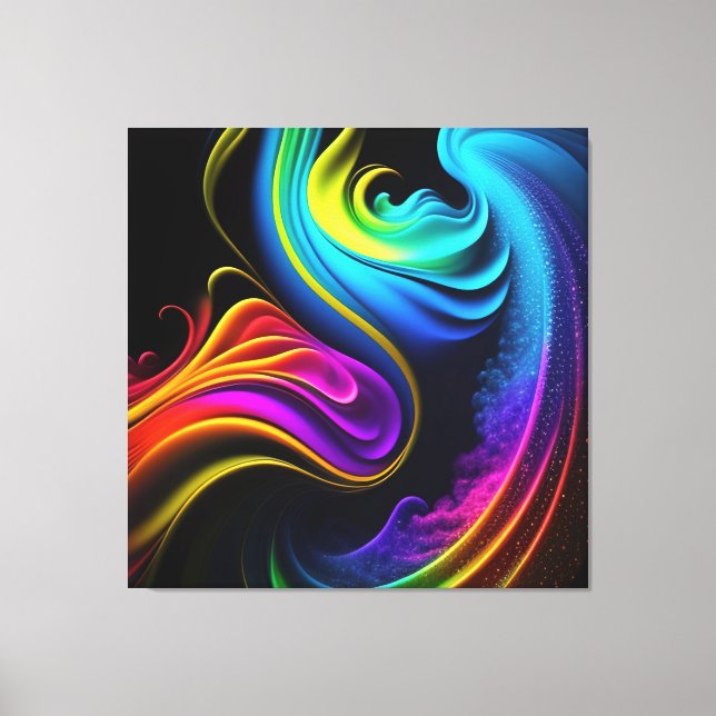 Toile Tablette d'art Abstraite (Recto)