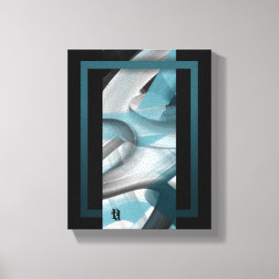 Toile Tablette d'art Abstraite de 8x10 pouces en mode mo