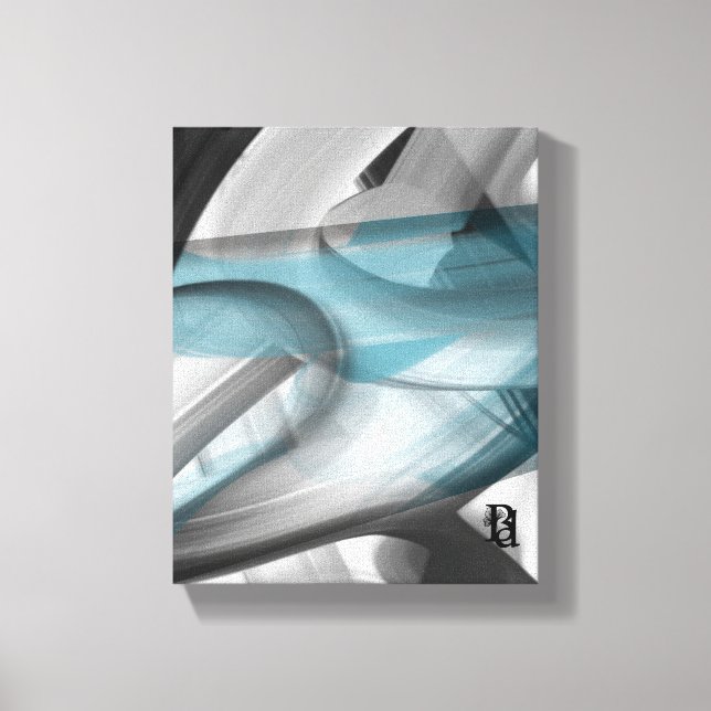 Toile Tablette d'art Abstraite de 8x10 pouces en mode mo (Recto)