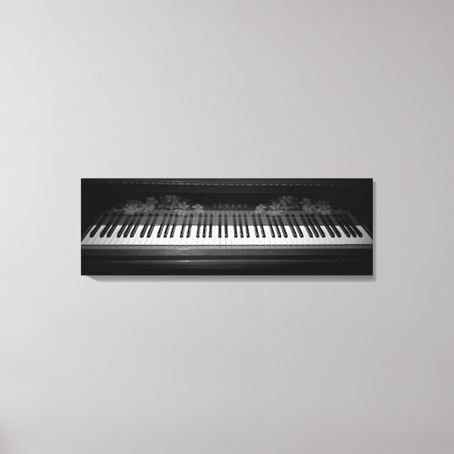 Toile Tablette de clavier pour piano (Recto)