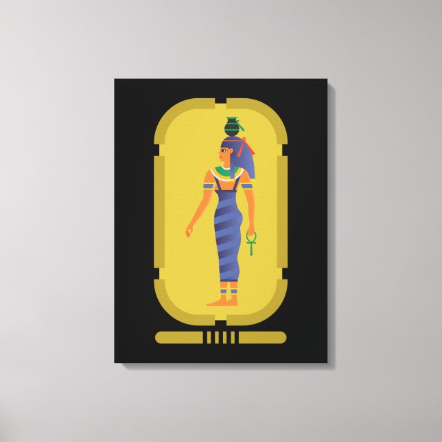 Toile Tablette de déesse égyptienne (Recto)