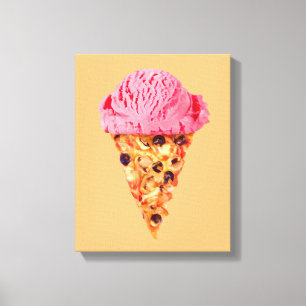 Toile Tablette de pizza à glace