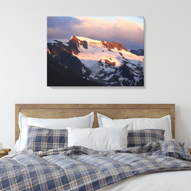 Toile Tablette d'étirement Sunset Summit Imprimer (Insitu(Chambre))