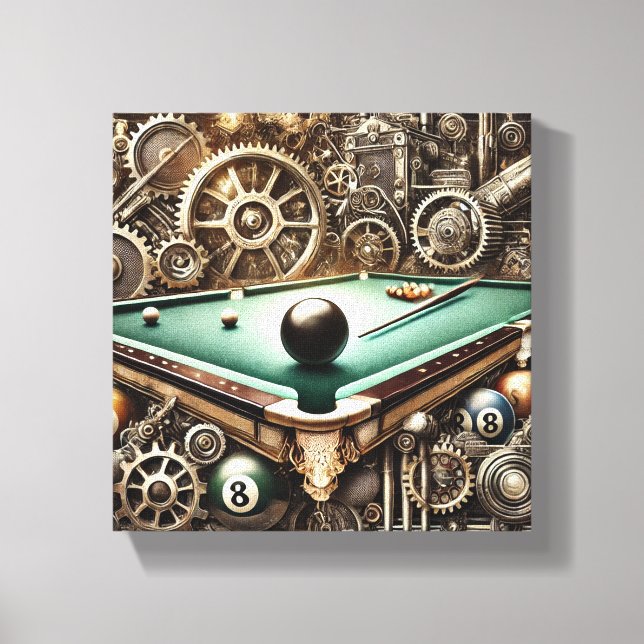 Toile Tabouret à vapeur Snooker (Recto)