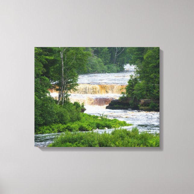 Toile Tahquamenon Les Chutes Basses (Recto)