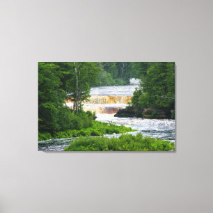Toile Tahquamenon Les Chutes Basses