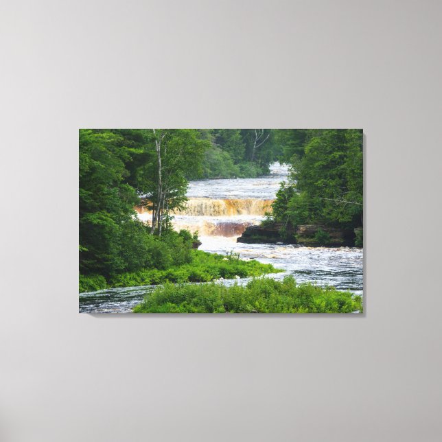 Toile Tahquamenon Les Chutes Basses (Recto)