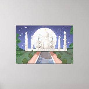 Toile Taj Mahal