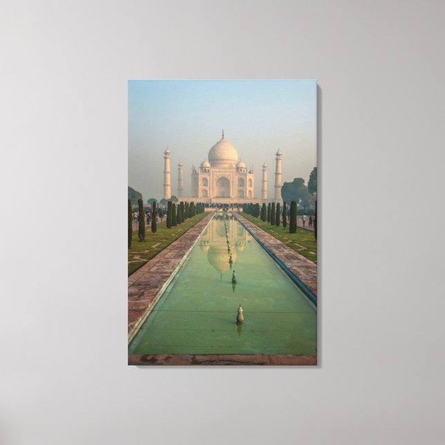 Toile Taj Mahal, Agra, Uttar Pradesh, Inde (Recto)