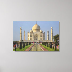 Toile Taj Mahal, un mausolée situé à Agra, Inde, 2
