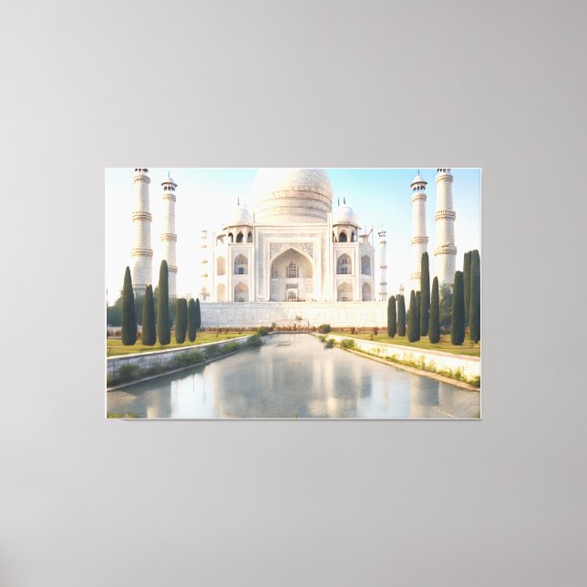 Toile tajmahal le simple de l'amour (Recto)