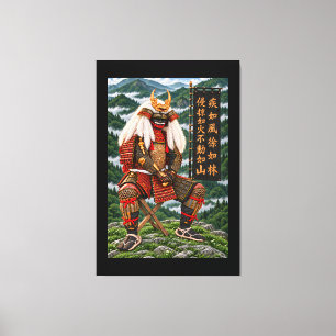 Toile Takeda Shingen Deep Green Mountains 40x60 0,75po