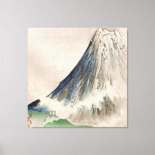 Toile Takeuchi Seiho - Seihō jū in Fuji, Pl.08 (1894)