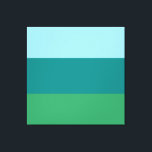 Toile Tanager Turquoise, Turquoise Blue et Kelly Green H<br><div class="desc">Tanager Turquoise, Turquoise Blue et Kelly Green Horizontal Color Blocks est un motif vertical rayé de multiples nuances de teintes vert et bleu ciel. Une palette de couleurs qui fait écho au monde naturel dans un mélange pastel harmonieux et relaxant à l'oeil. À PROPOS DE L'ART© ‎ ‎ ‎ ‎...</div>