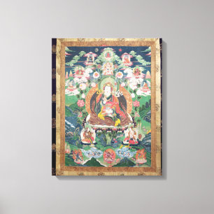 Toile Tanka de Padmasambhava, ANNONCE c.749