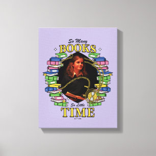 Toile Tant De Livres, Si Peu De Temps